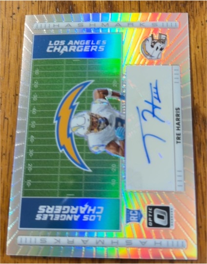 2025 Donruss Optic Hashmarks #HM-TH Tre Harris — front