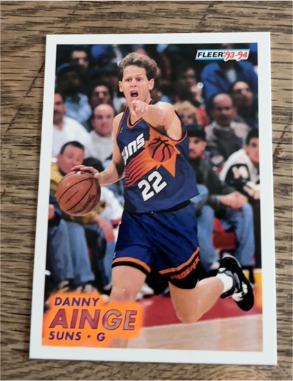 1993-94 Fleer #162 Danny Ainge Phoenix Suns — front