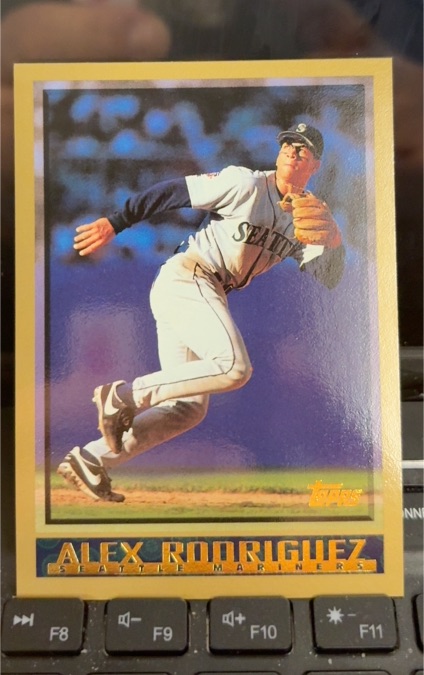 1998 Topps #504 Alex Rodriguez — front