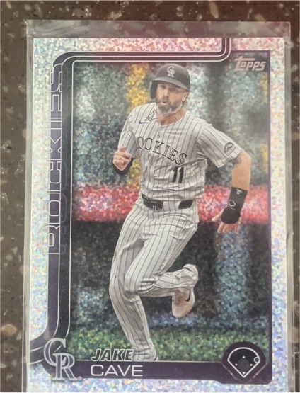 2025 Topps Series 1 #256 Jake Cave — front
