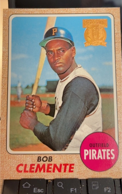 1968 Topps #150 Roberto Clemente — front
