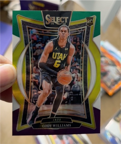 2024-25 Panini Select #71 Cody Williams — front