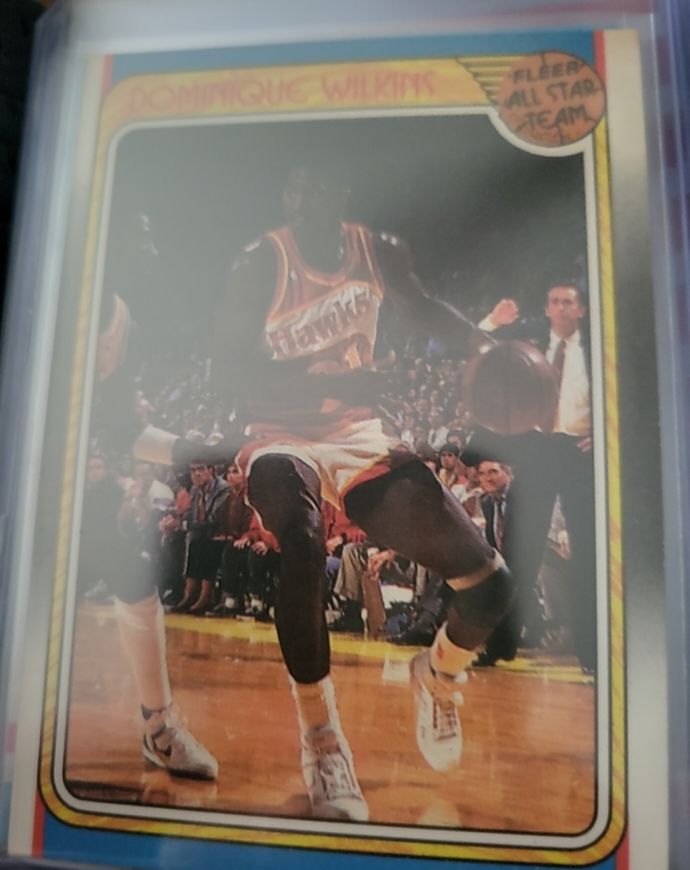 1988 Fleer #125 Dominique Wilkins — front