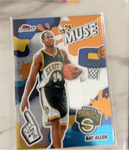 2025-26 Topps Finest Muse #M-11 Ray Allen — front