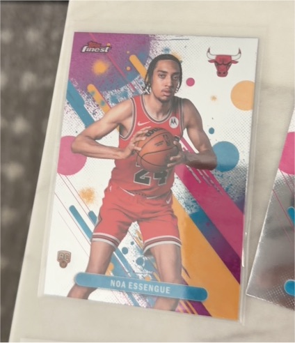 2025-26 Topps Finest #12 Noa Essengue — front