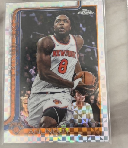 2025-26 Topps Chrome #131 OG Anunoby — front