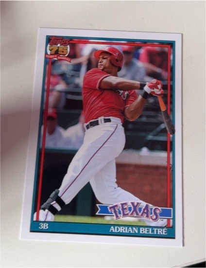 2026 Topps Series 1 #T91-59 Adrian Beltre — front