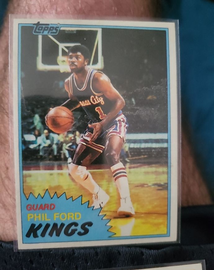 1981-82 Topps #18 Phil Ford Kansas City Kings — front