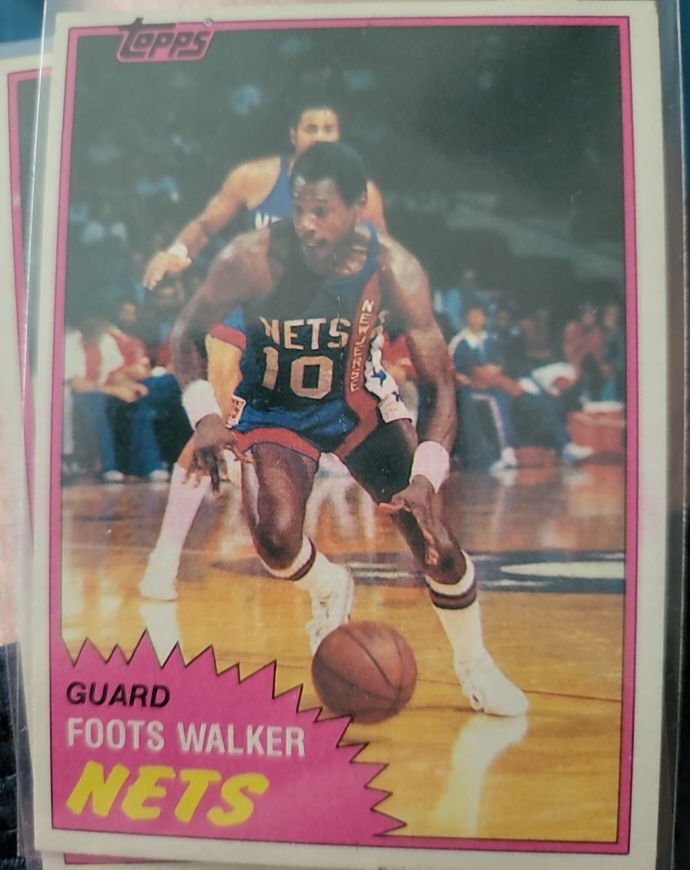 1981-82 Topps #83 Foots Walker — front
