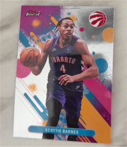 2025-26 Topps Finest #31 Scottie Barnes — front
