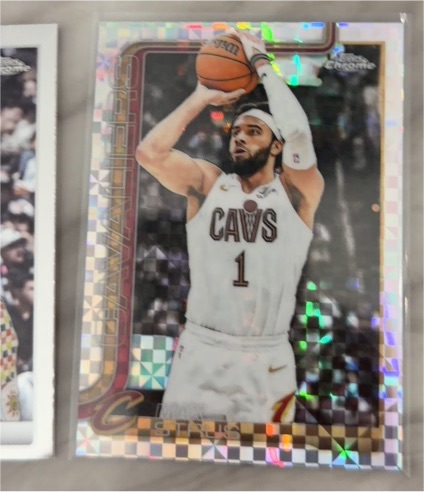 2025-26 Topps Chrome #1 Evan Mobley — front