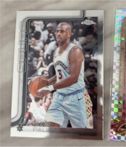 2025-26 Topps Chrome #219 Chris Paul — front