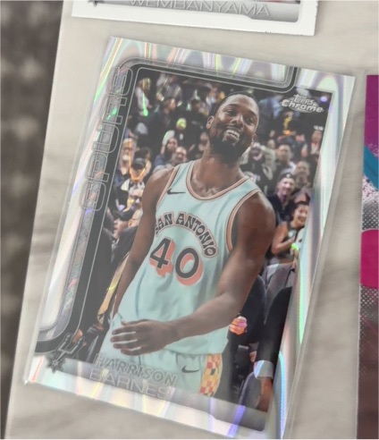 2025-26 Topps Chrome #216 Harrison Barnes — front