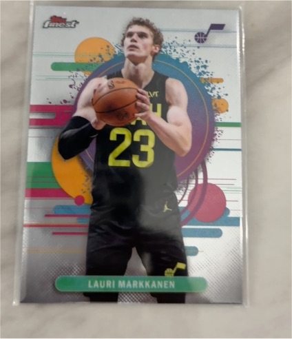 2025-26 Topps Finest #185 Lauri Markkanen — front