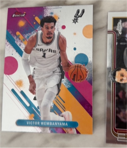 2024 Panini Finest Victor Wembanyama San Antonio Spurs — front