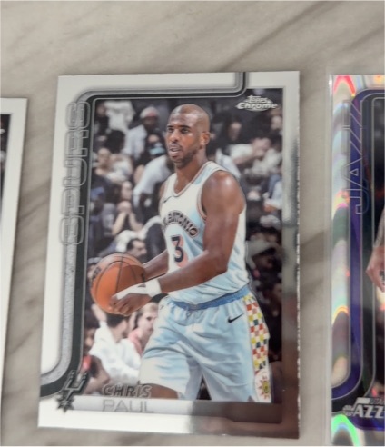 2025 Topps Chrome #219 Chris Paul — front