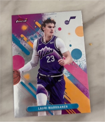 2025-26 Topps Finest #71 Lauri Markkanen — front