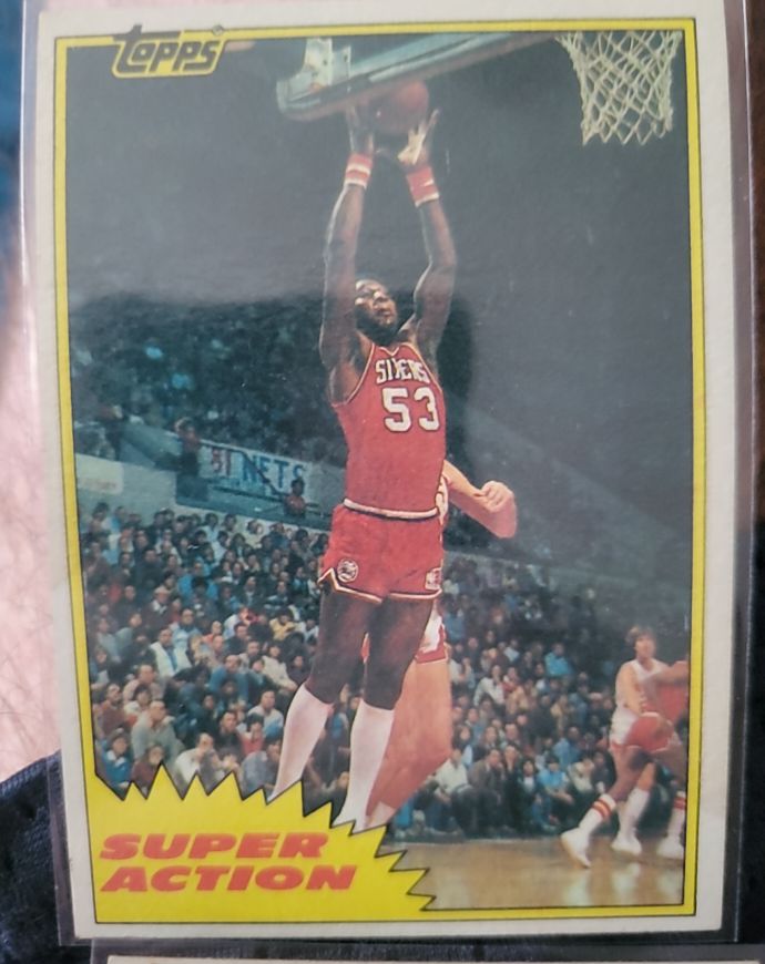 1981-82 Topps #103E Darryl Dawkins — front