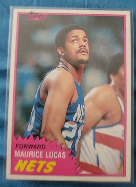 1981-82 Topps #79 Maurice Lucas — front