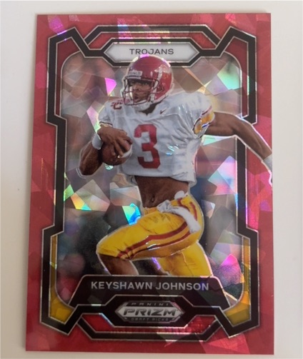 2024 Panini Prizm Draft Picks #95 Keyshawn Johnson — front