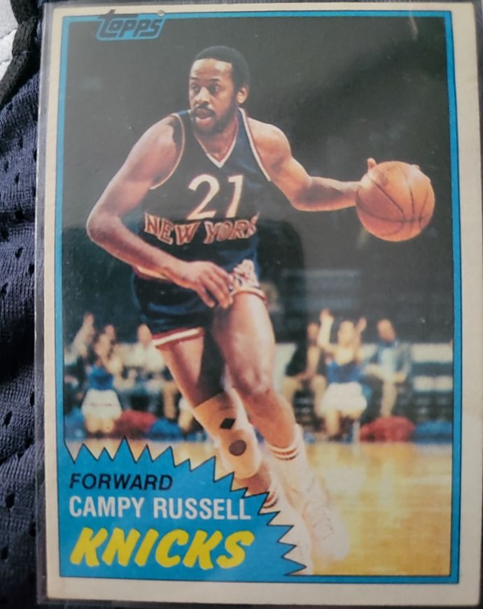 1981-82 Topps #84 Campy Russell — front