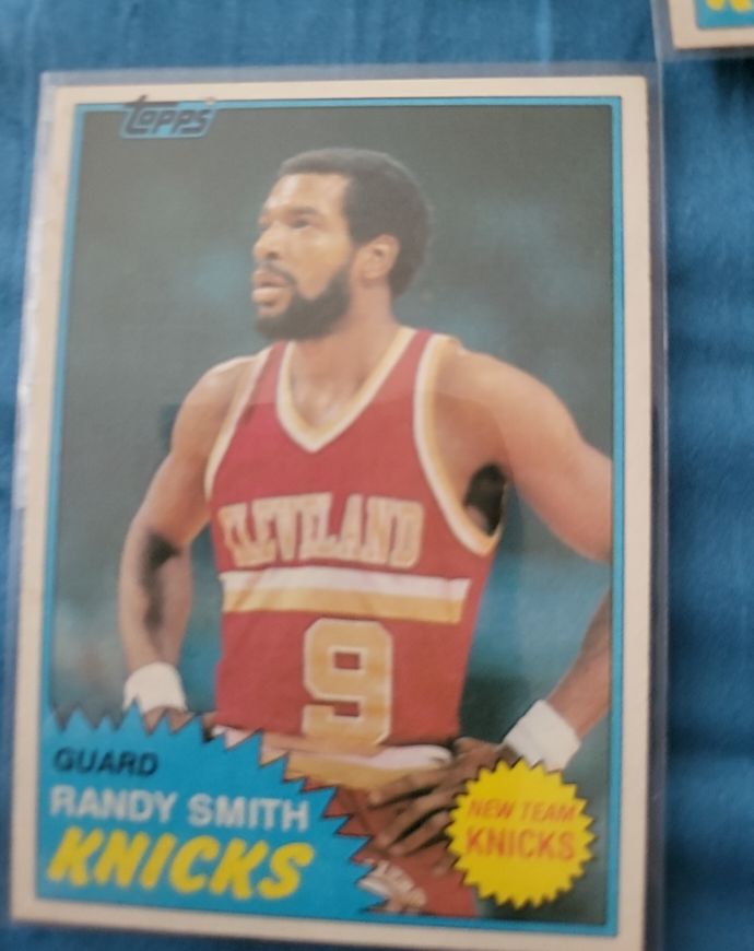 1981-82 Topps #86E Randy Smith — front