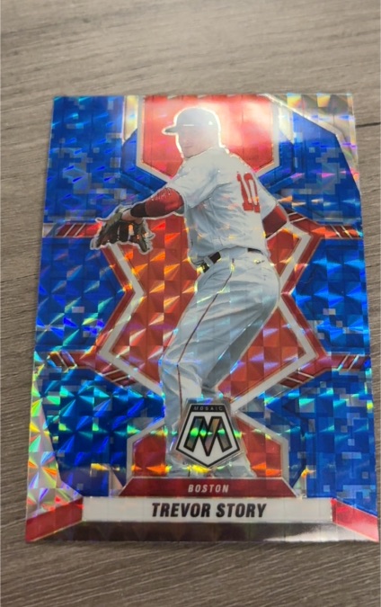 2022 Panini Mosaic #28 Trevor Story — front