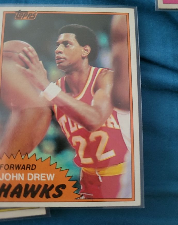 1981 Topps #1 John Drew — front