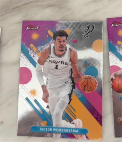 2025 Topps Finest #98 Victor Wembanyama — front