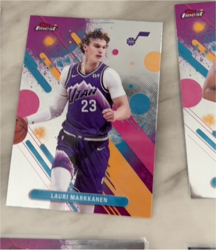 2025-26 Topps Finest #71 Lauri Markkanen — front