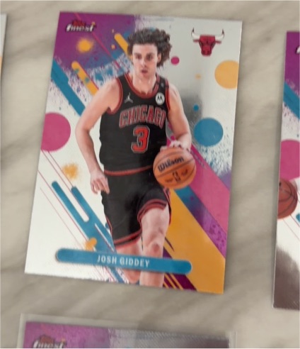 2025-26 Topps Finest #34 Josh Giddey — front