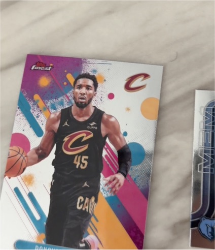 2025-26 Topps Finest #53 Donovan Mitchell — front