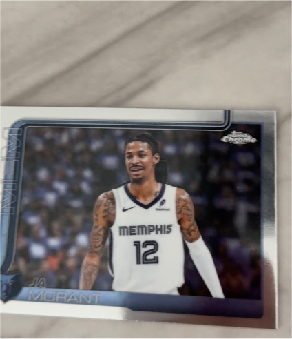 2025-26 Topps Chrome #158 Ja Morant — front
