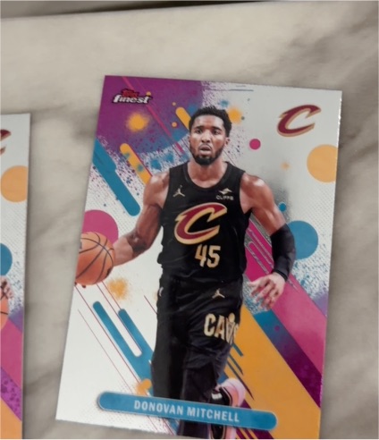 2025-26 Topps Finest #53 Donovan Mitchell — front
