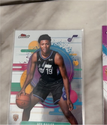 2026 Topps Finest #5 Ace Bailey — front