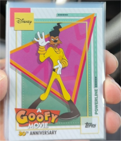 2026 Topps Disney Neon A Goofy Movie 30th Anniversary Insert #AGM-8 Powerline — front