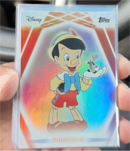 2026 Topps Disney Neon #86 Pinocchio — front