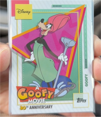 2026 Topps Disney Neon A Goofy Movie 30th Anniversary #AGM-9 Goofy — front