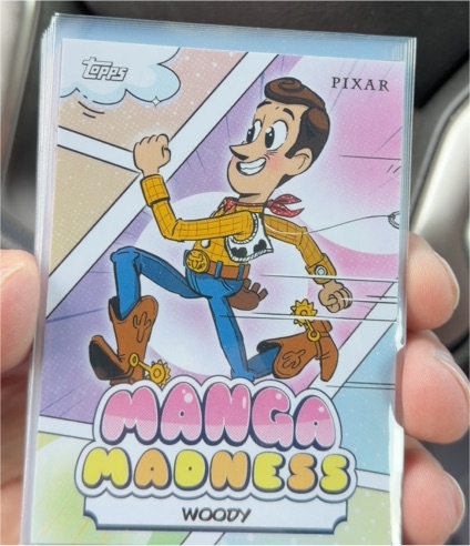 2026 Topps Disney Neon Manga Madness #MM-1 Woody — front