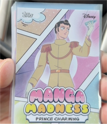 2026 Topps Disney Neon #MM-12 Prince Charming Manga Madness — front