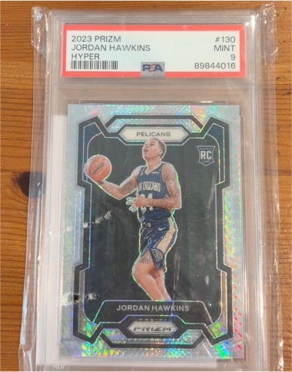 2023 Panini Prizm #130 Jordan Hawkins Hyper — front