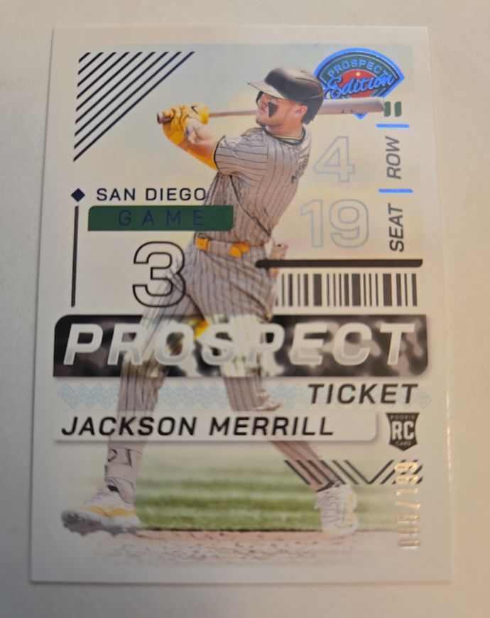 2024 Panini Prospect Edition #27 Jackson Merrill — front