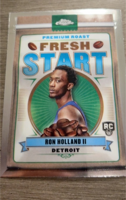 2024-25 Topps Chrome Fresh Start #FS-4 Ron Holland II — front