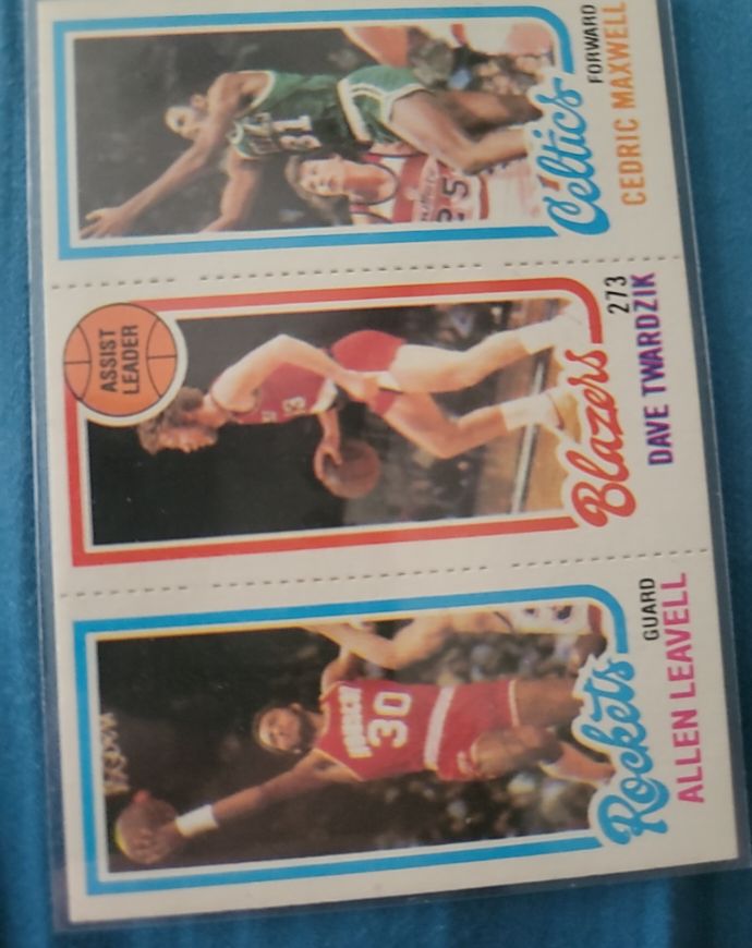 1980-81 Topps Basketball #39-197-106 Allen Leavell / Dave Twardzik / Cedric Maxwell — front