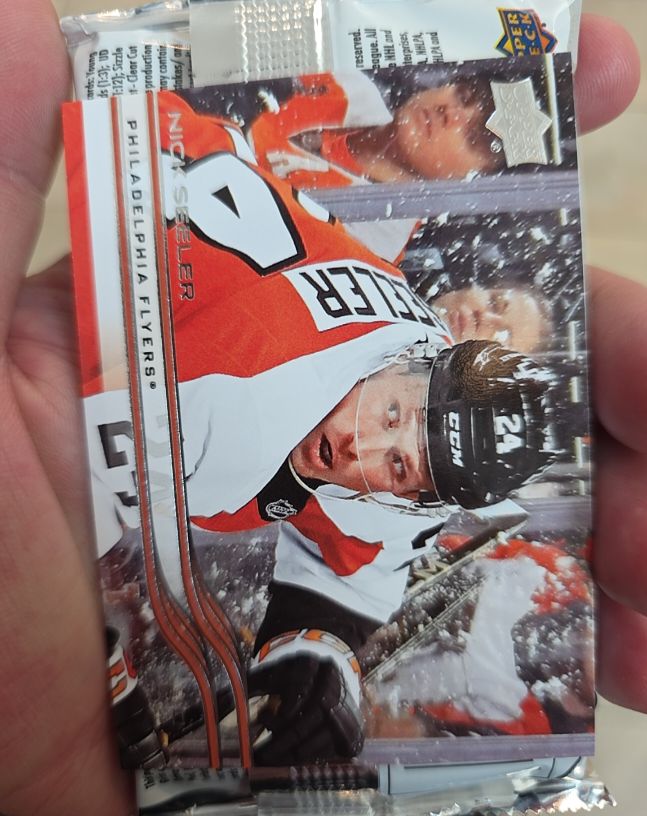 2025-26 Upper Deck Series 2 Outburst #381 Nick Seeler — front