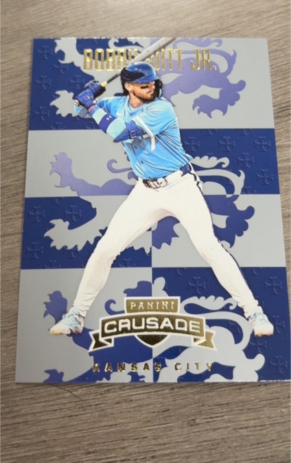 2025 Panini Crusade #50 Bobby Witt Jr. — front