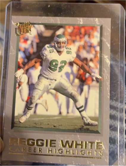 1992 Fleer Ultra Career Highlights #5 Reggie White — front