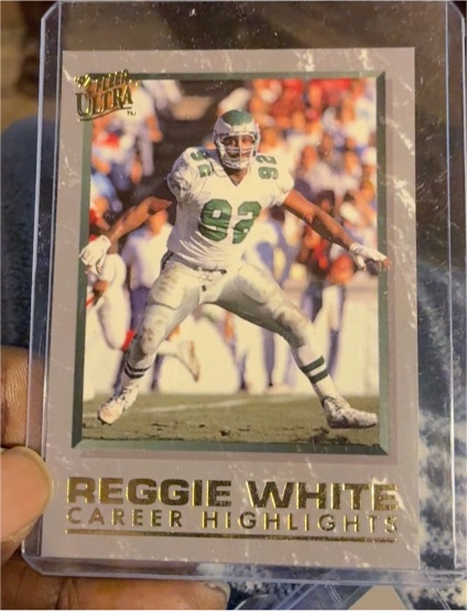 1992 Fleer Ultra #7 Reggie White Career Highlights — front