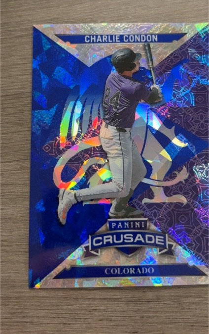 2025 Panini Crusade #87 Charlie Condon — front