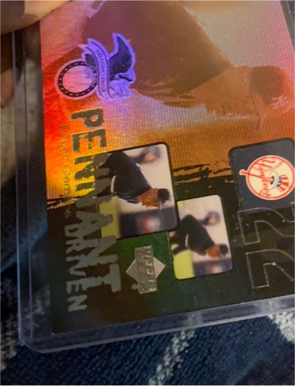2000 Upper Deck Pennant Driven #PD5 Roger Clemens — front